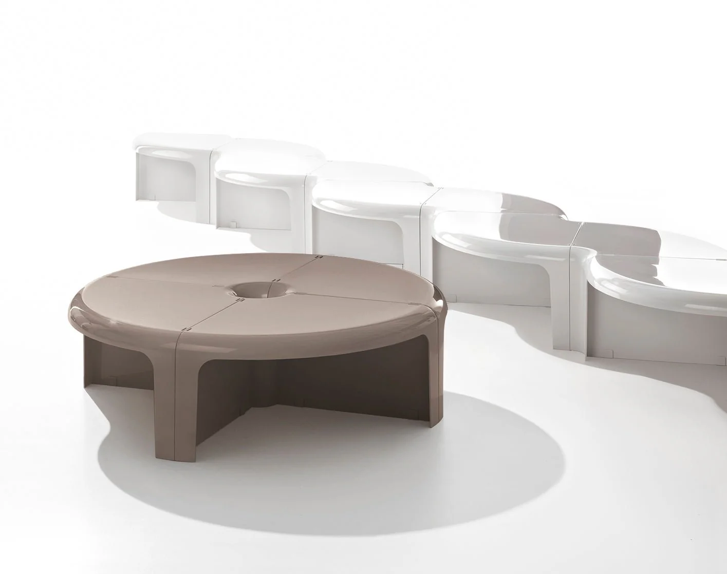 4/4 Coffee Table / Modular Bookcase by B-Line - Image 9