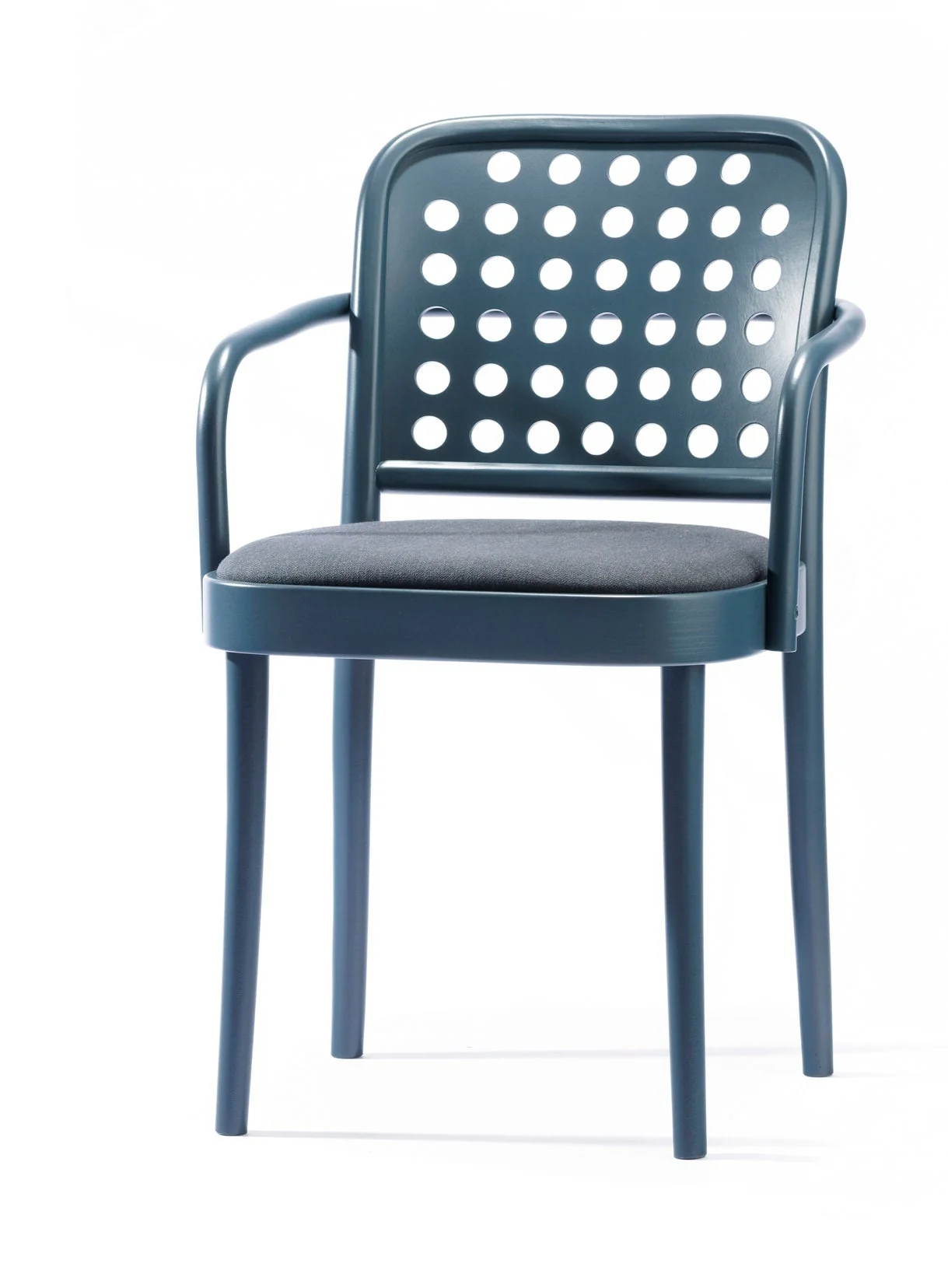 822 Bentwood Armchair/Upholstered Seat by Ton - Image 6