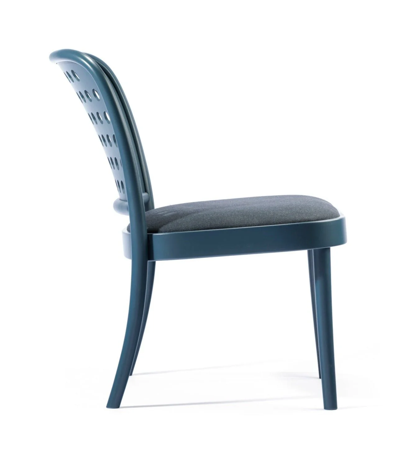 822 Bentwood Lounge Chair / Upholstered Seat by Ton - Image 3
