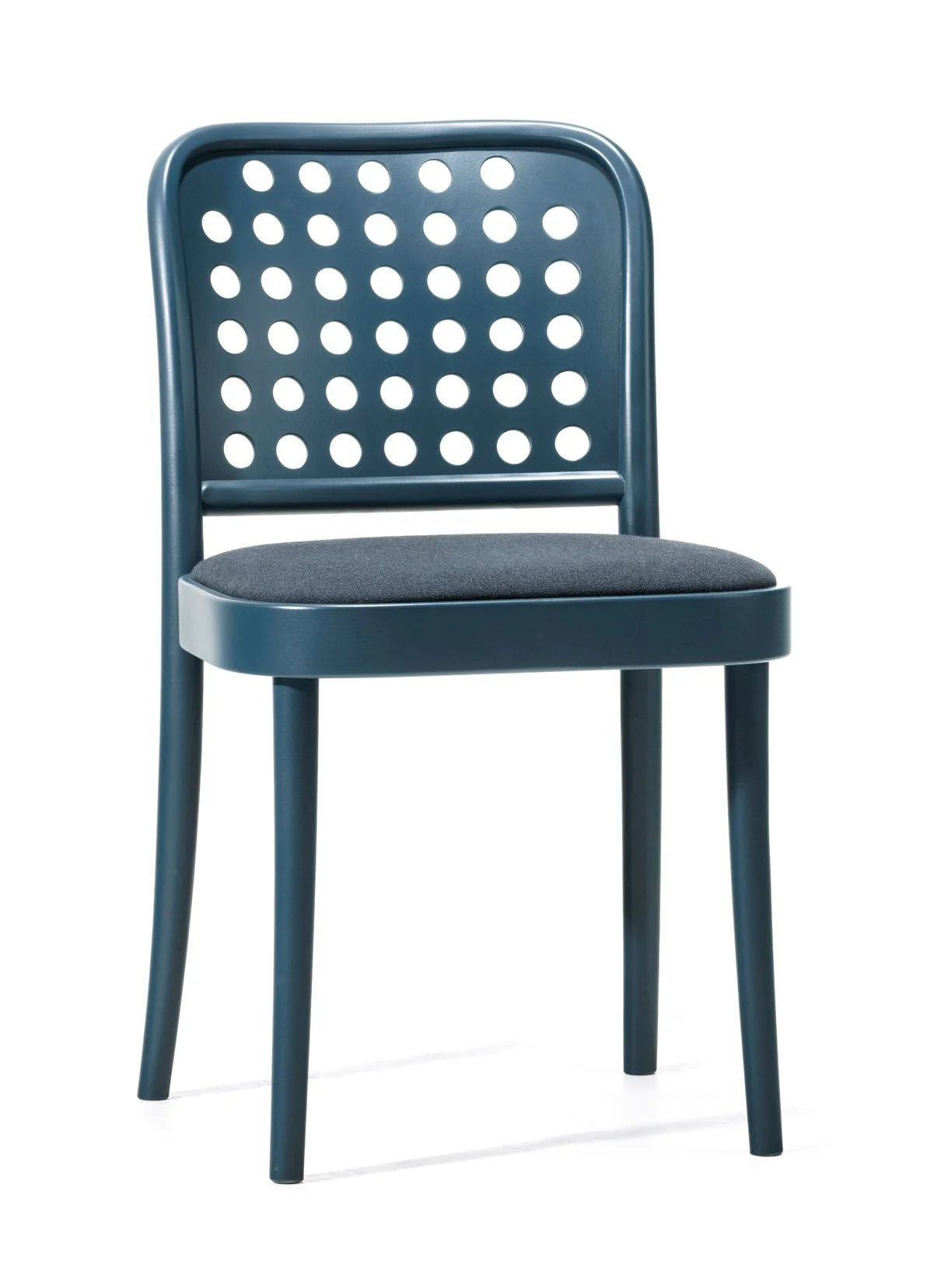 822 Bentwood Side Chair / Upholstered Seat by Ton - Image 6