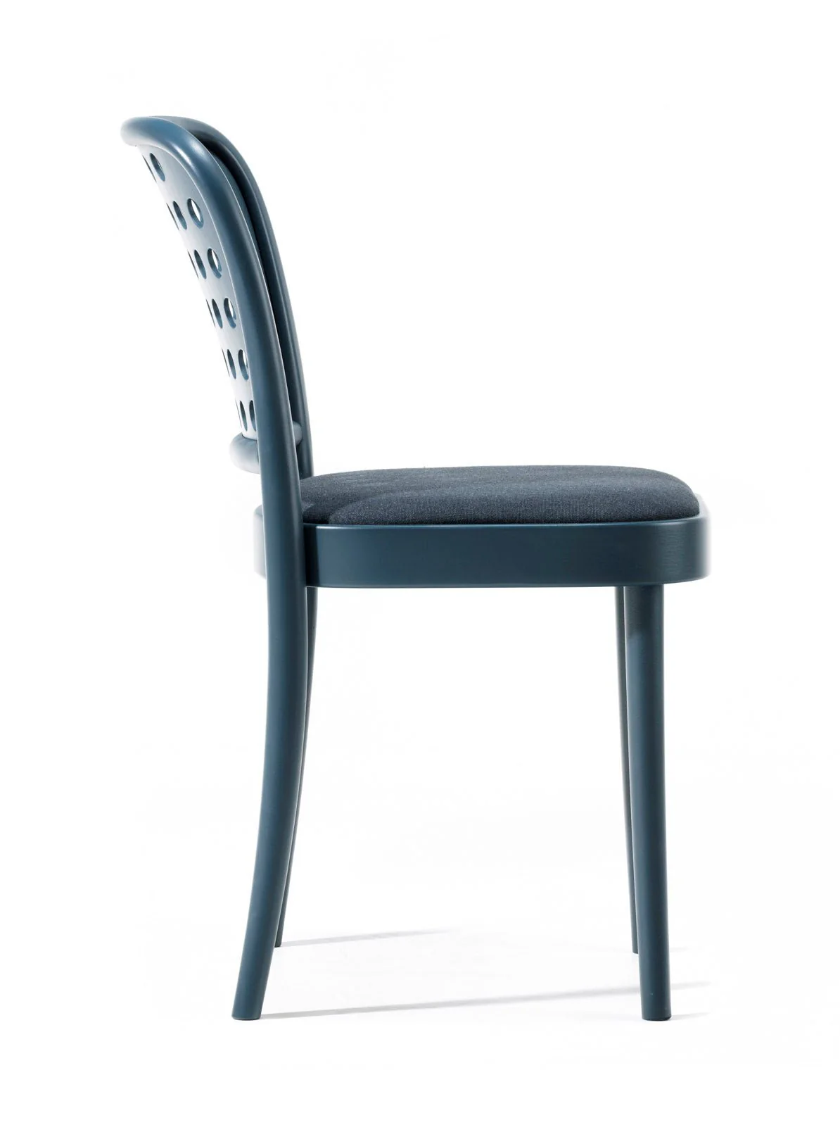 822 Bentwood Side Chair / Upholstered Seat by Ton - Image 8