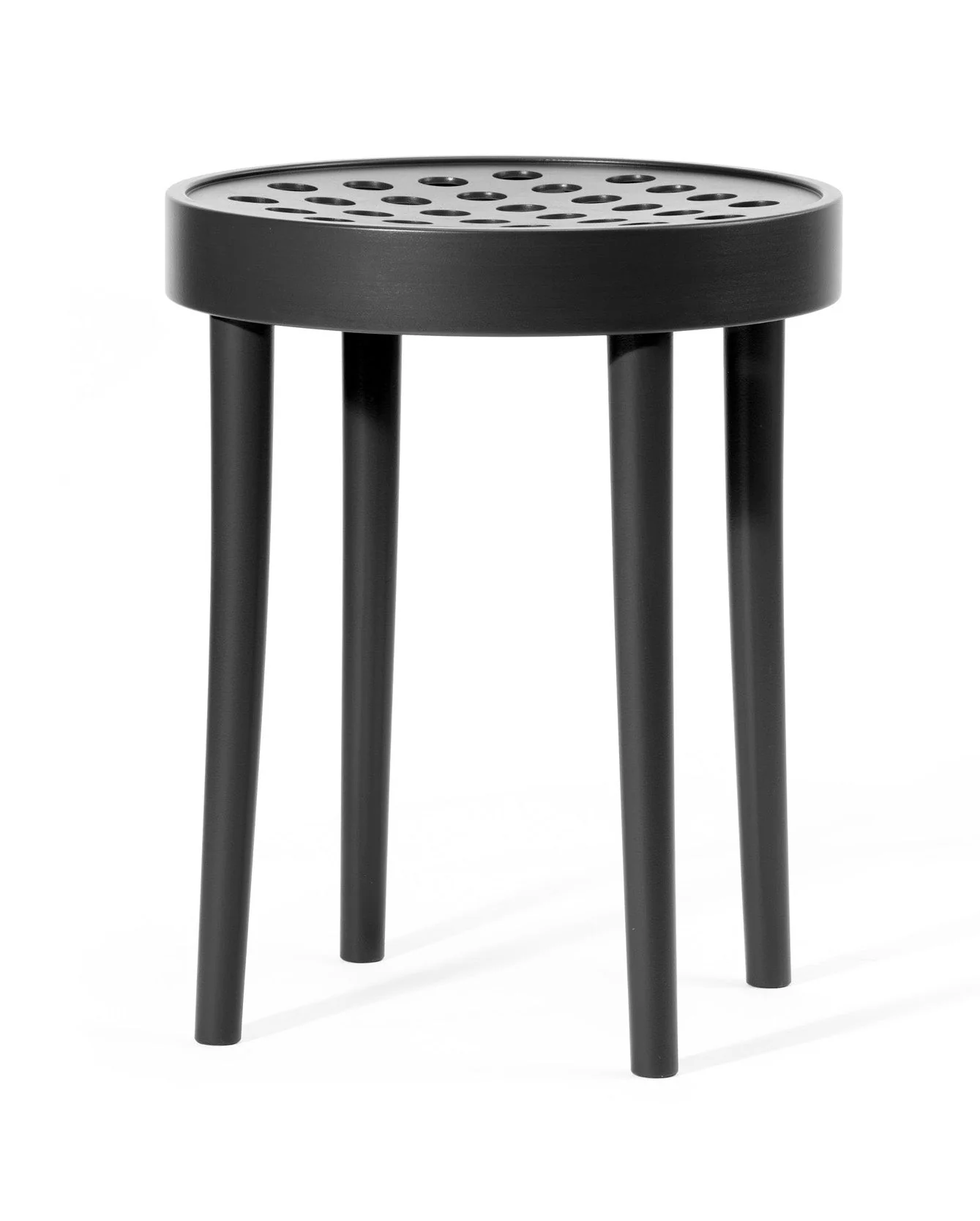 822 Bentwood Low Stool by Ton - Image 3