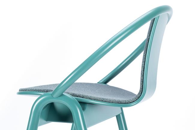 Again Bentwood Stool by Ton - Image 17