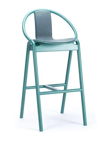 Again Bentwood Stool by Ton - Image 2
