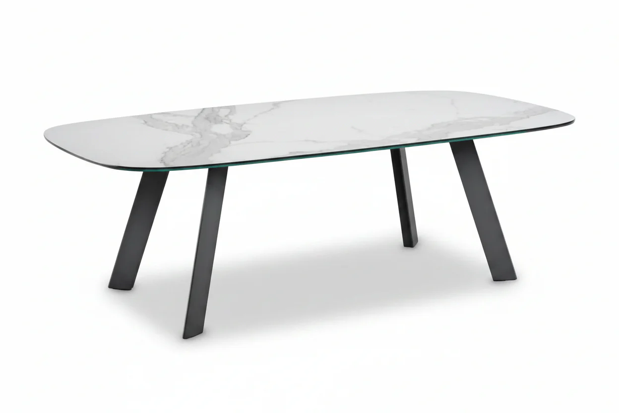 Alexander Dining Table (Barrel Shape Version) by Midj
