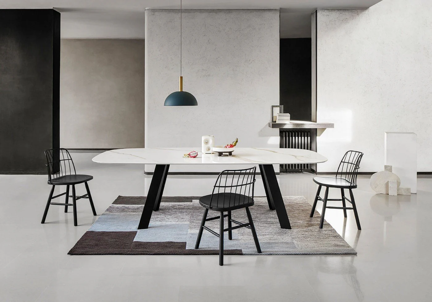 Alexander Dining Table (Barrel Shape Version) by Midj - Image 2