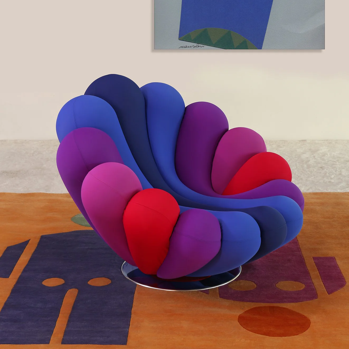 Anemone Lounge Chair by Giovannetti - Image 5