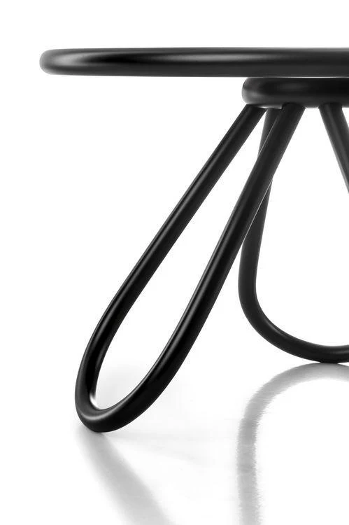 Arch Bentwood Coffee Table (Glass Top Version) by GTV - Image 4