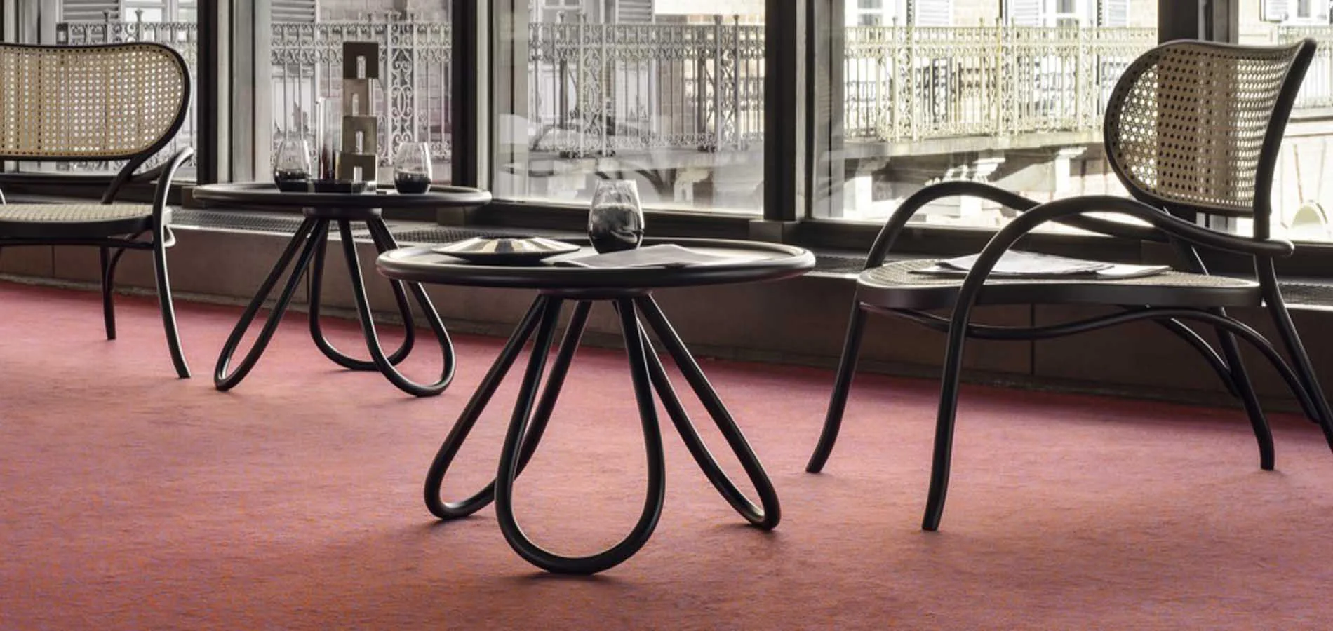 Arch Bentwood Coffee Table (Wood Top Version) by GTV - Image 12