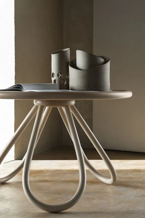 Arch Bentwood Coffee Table (Wood Top Version) by GTV - Image 4
