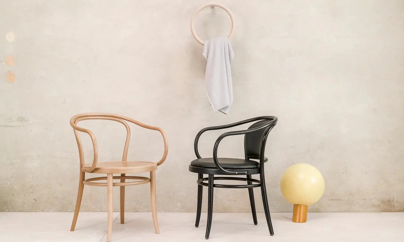 August Thonet No. 33 Bentwood Chair by Ton - Cane Back - Image 8