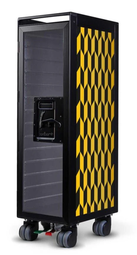 Aurum Airplane Trolley Black Edition by Bordbar
