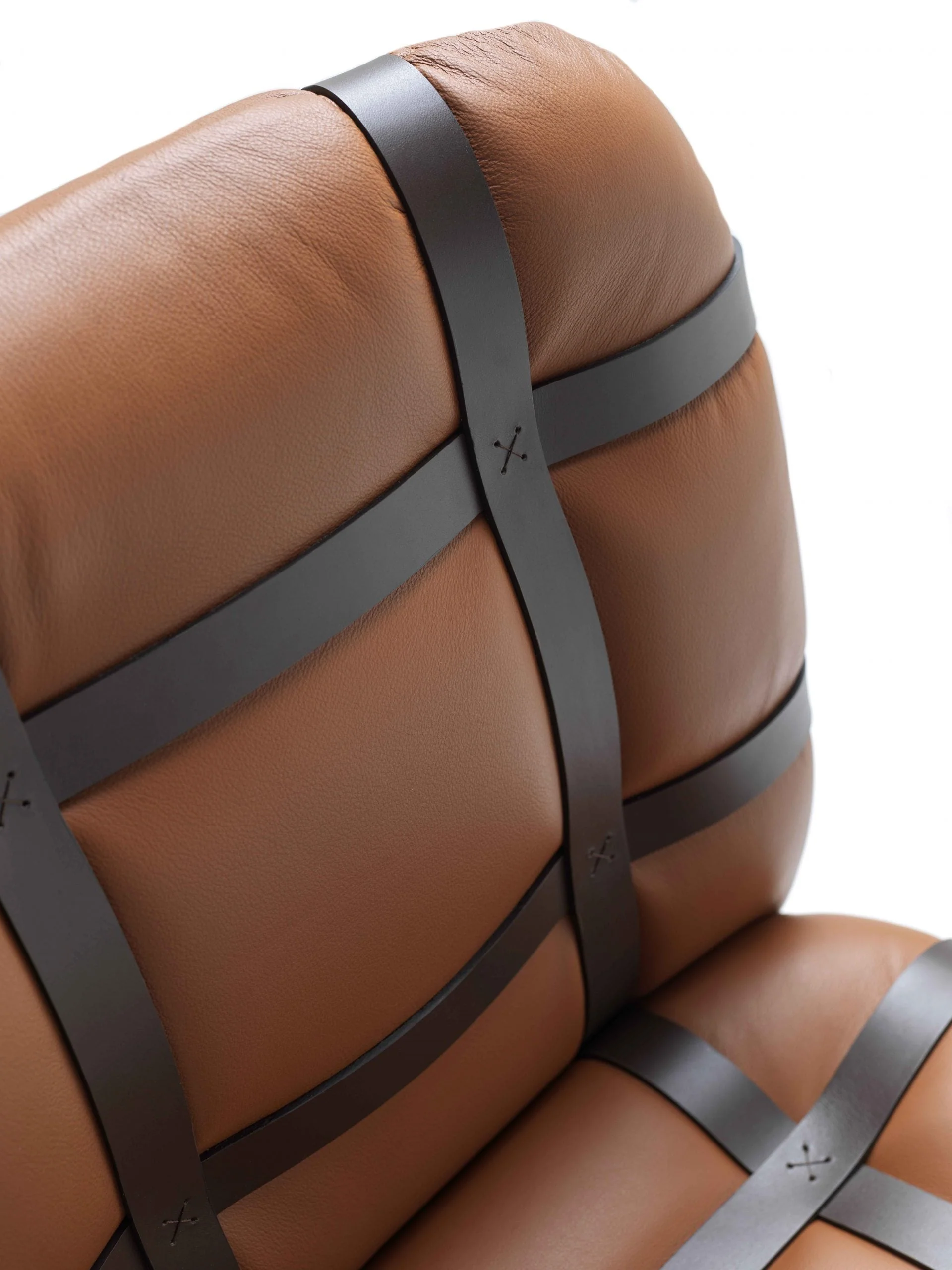 Avion Leather Dining Chair by Fasem - Image 5