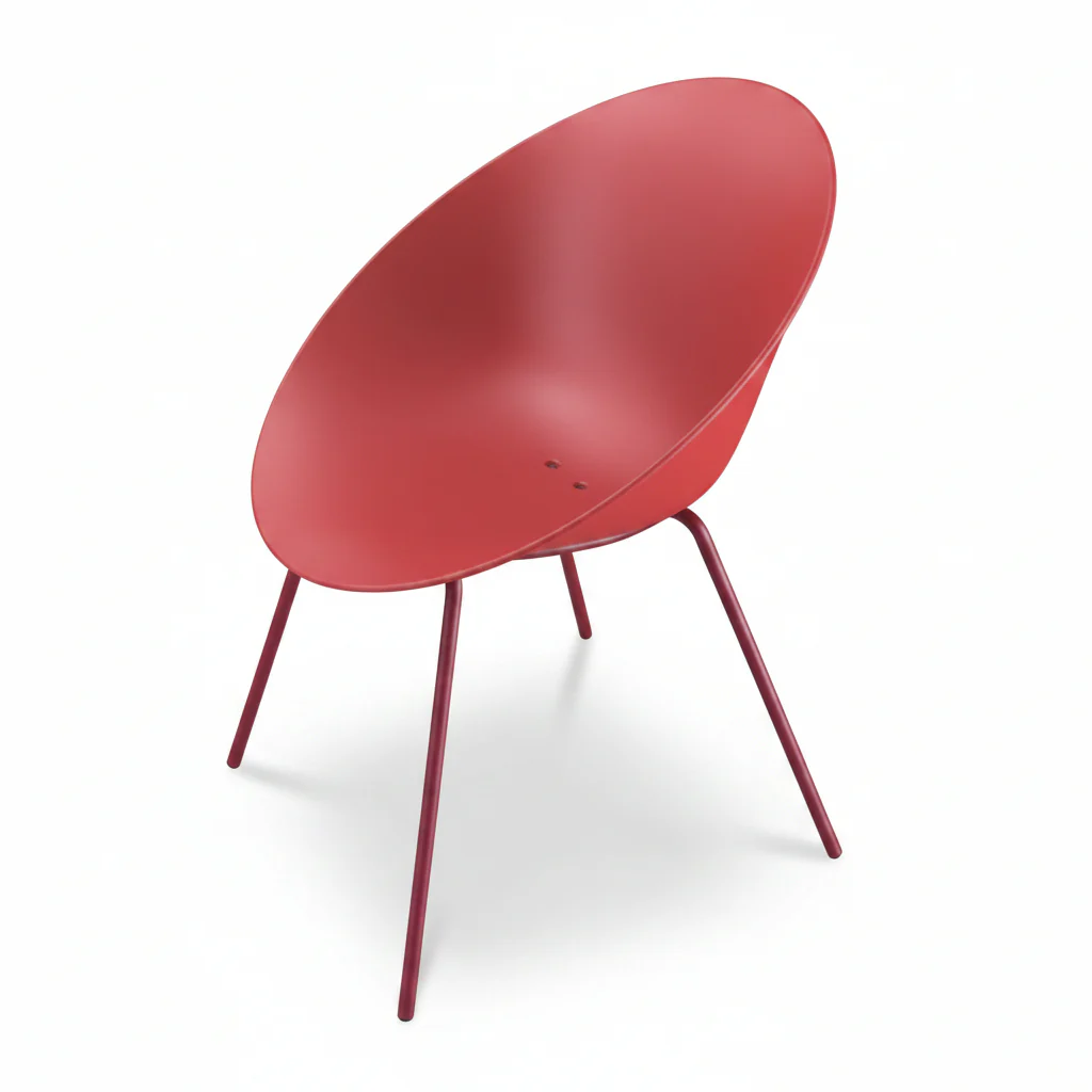 Azhar 4 Leg Chair by Casprini