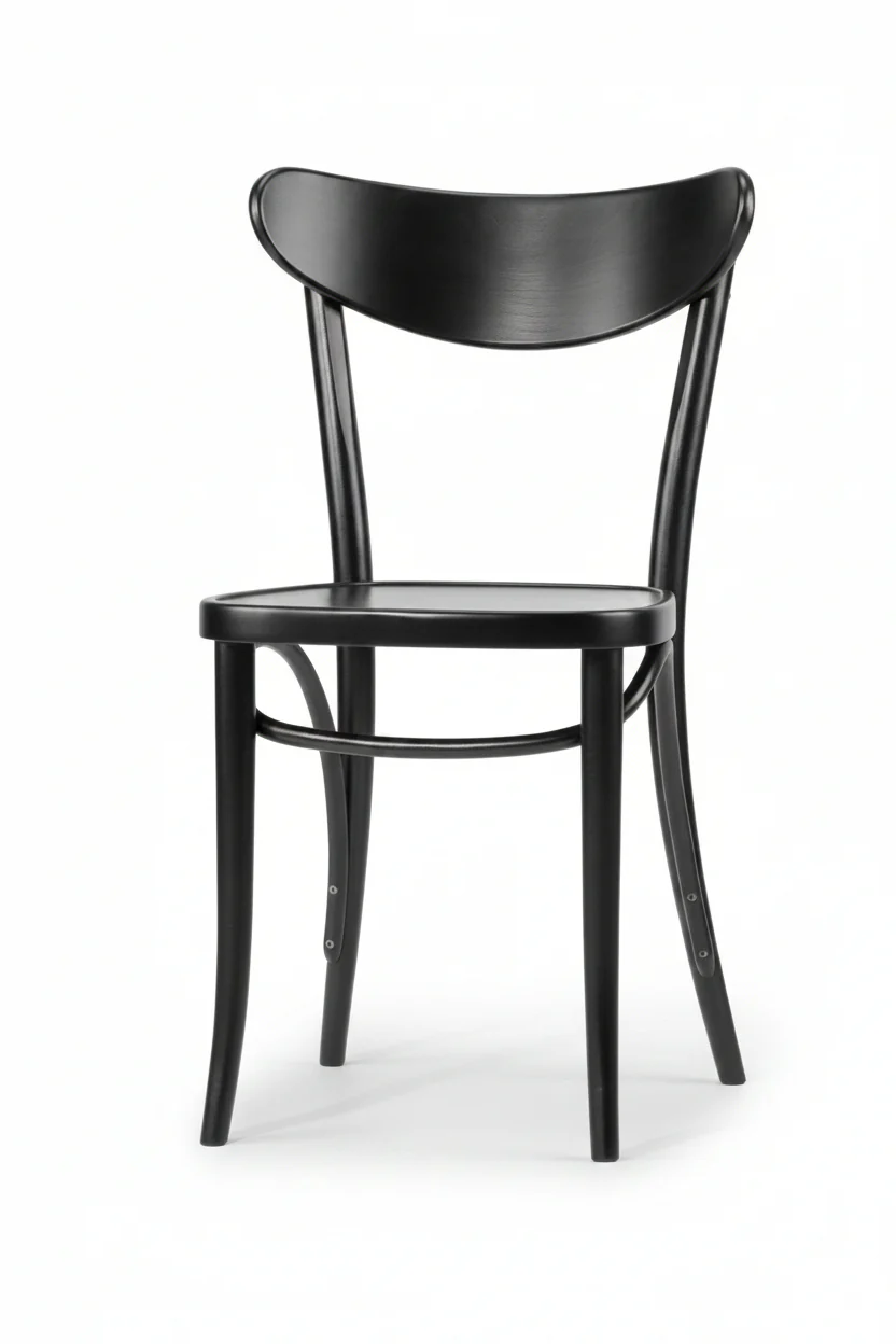 Banana Bentwood Chair by Ton