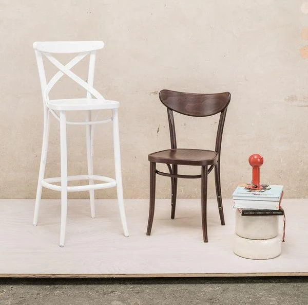 Banana Bentwood Chair by Ton - Image 16