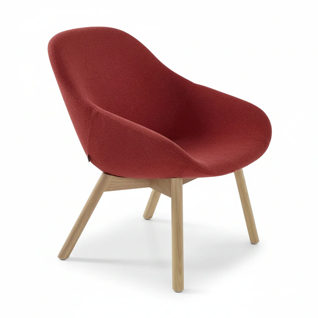 Beso 4 Leg Wood Lounge Chair by Artifort