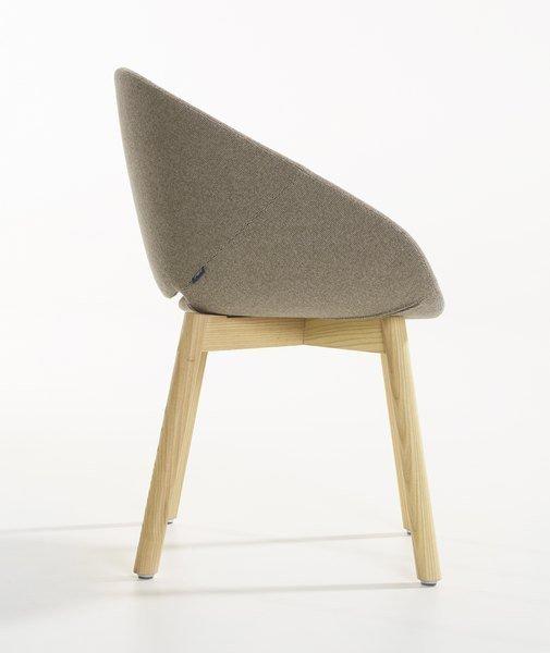 Beso 4 Wood Leg Armchair by Artifort - Image 3