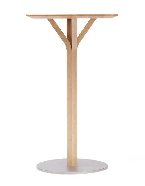 Bloom Bentwood Cocktail Height Table by Ton - Image 5