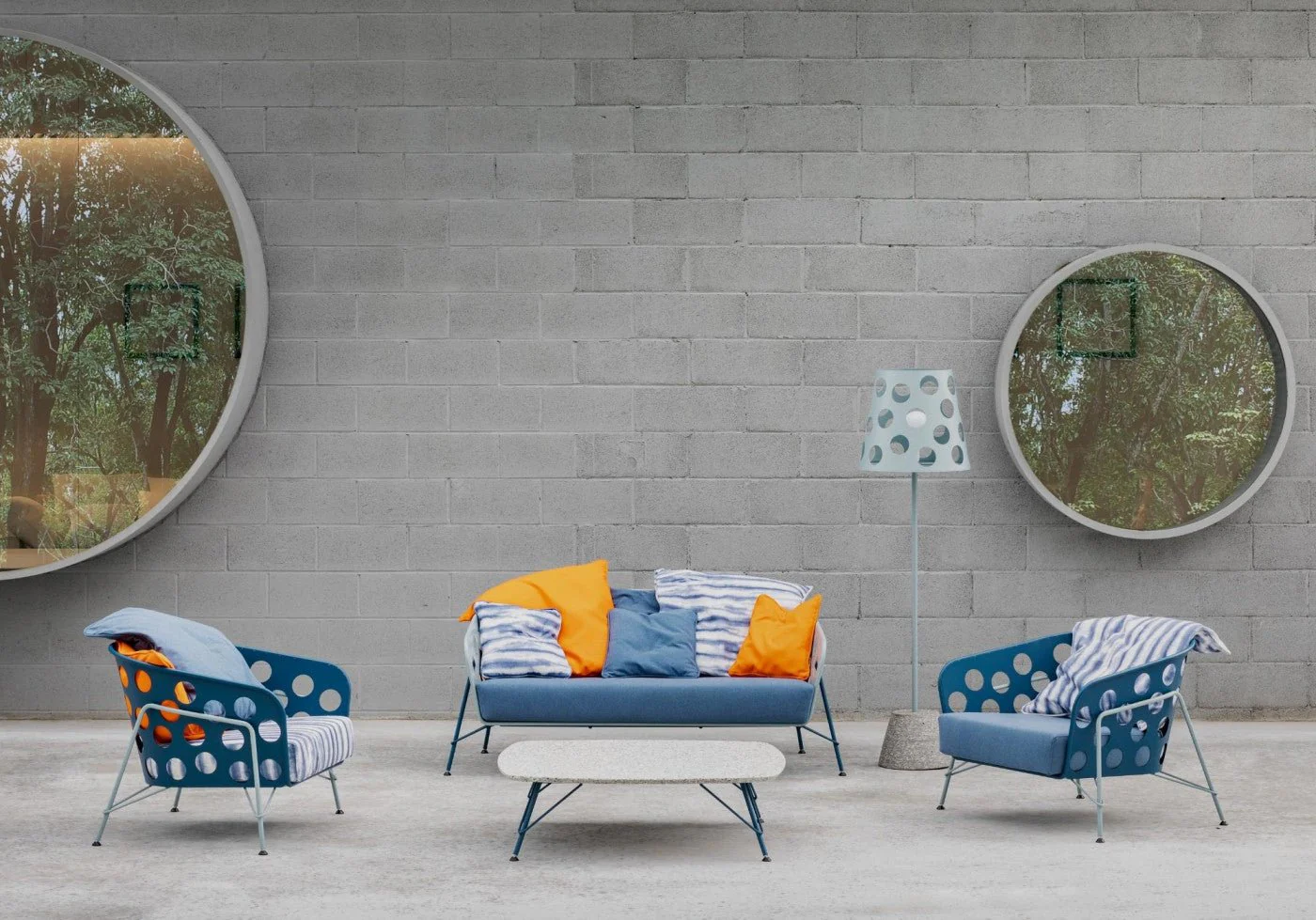 Bolle DV M TS OUT Outdoor Sofa by Midj - Image 2