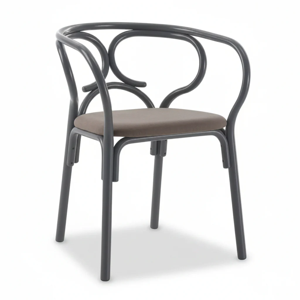 Brezel Bentwood Armchair by GTV
