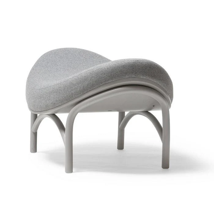 Chips Bentwood Ottoman by Ton - Image 2