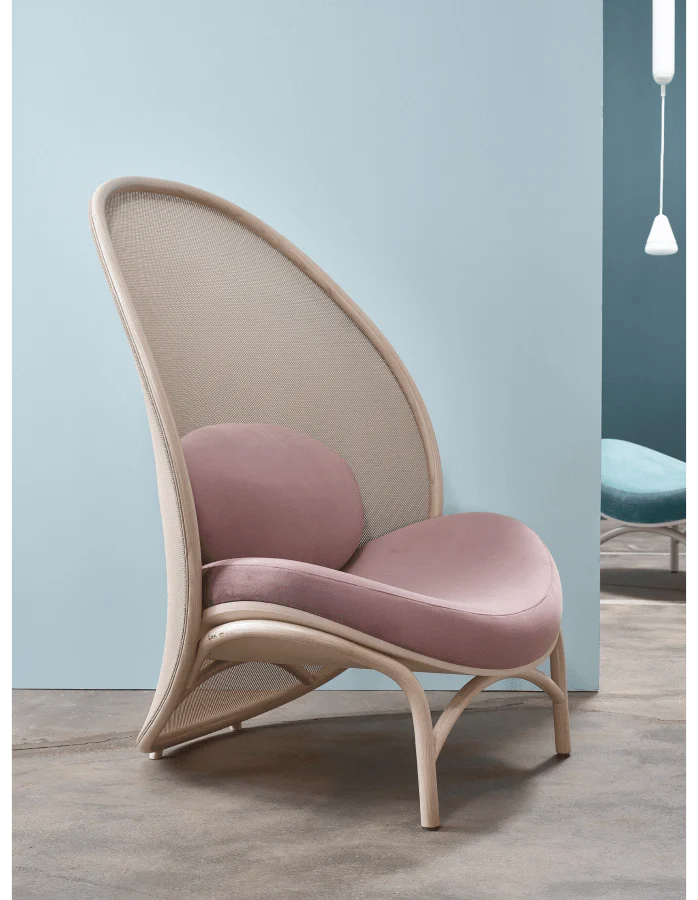 Chips Bentwood Lounge Chair by Ton - Image 8