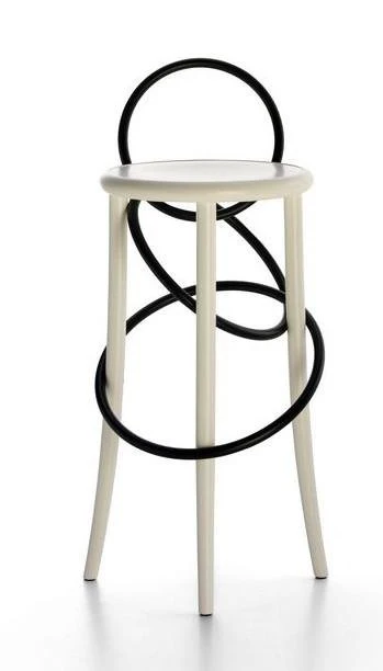 Cirque Two Tone Bentwood Stool by GTV - Image 11