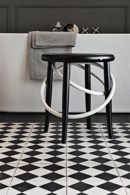 Cirque Two Tone Bentwood Stool by GTV - Image 6