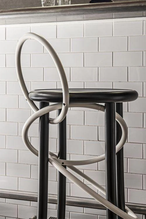 Cirque Two Tone Bentwood Stool by GTV - Image 7