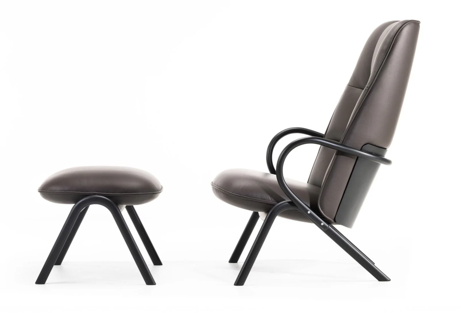 Cissy High-Back Lounge Chair by Ton - Image 3