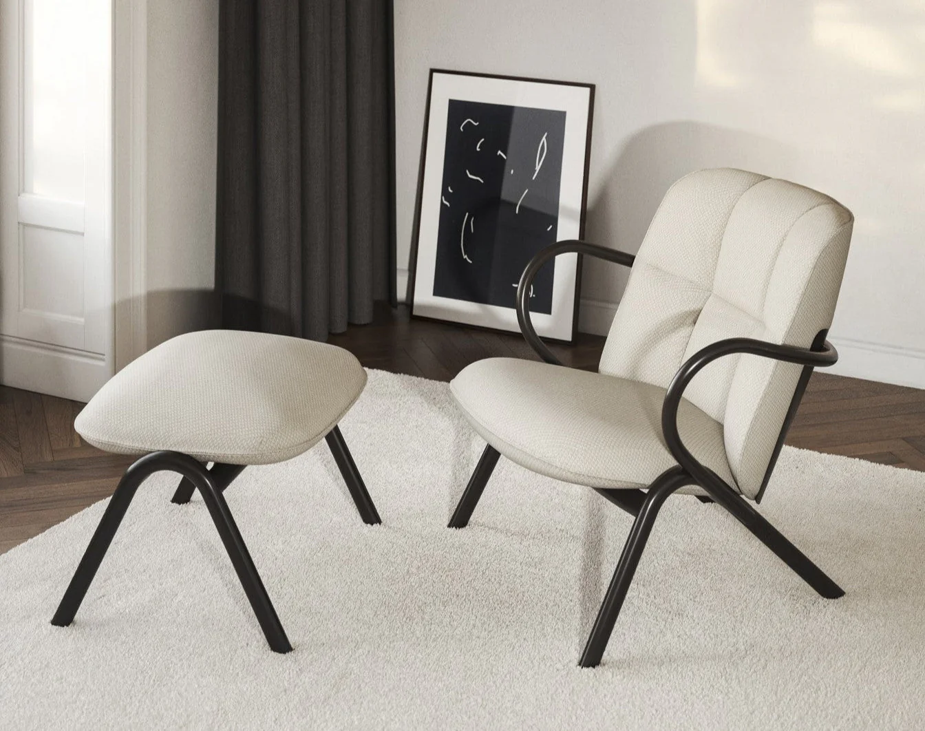 Cissy Ottoman by Ton - Image 4
