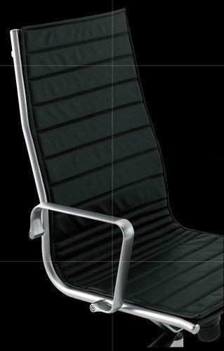 Classic Aluminum Executive Chair - Thin Seat - Image 3