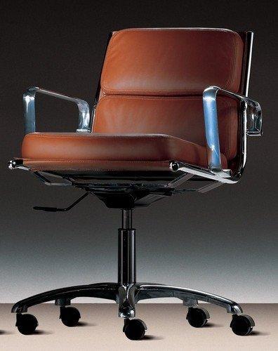 Classic Aluminum Management Chair - Thick Seat - Image 3