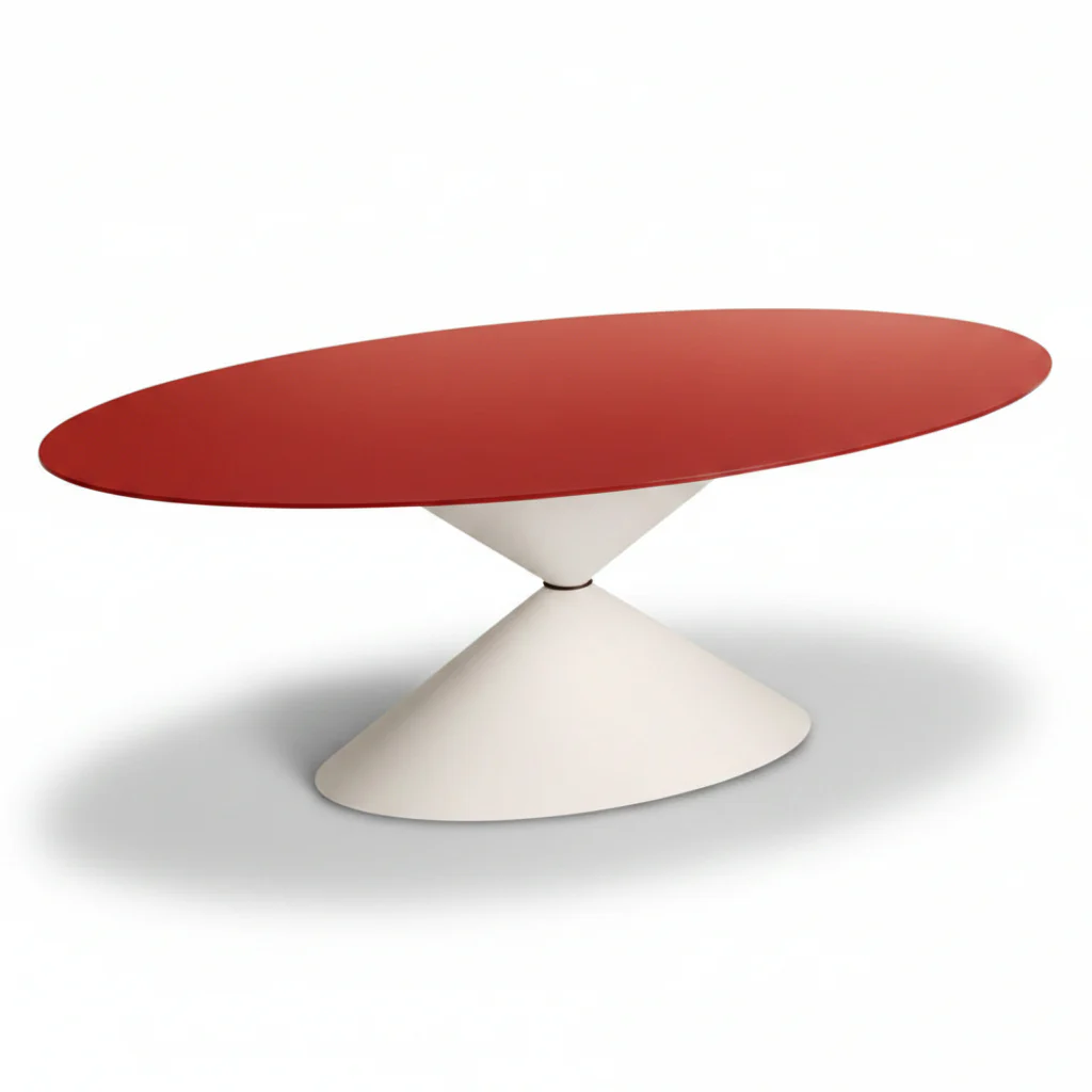 Clessidra Elliptical Dining Table by Midj