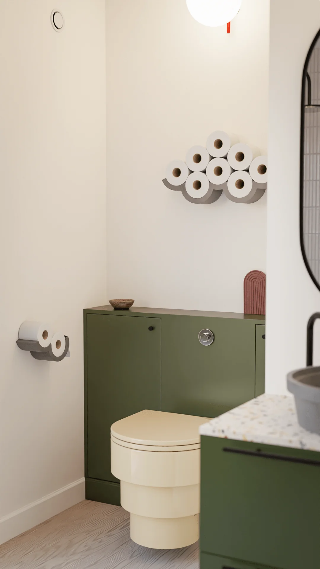 Cloud 545 Toilet Paper Dispenser by Lyon Beton - Image 10