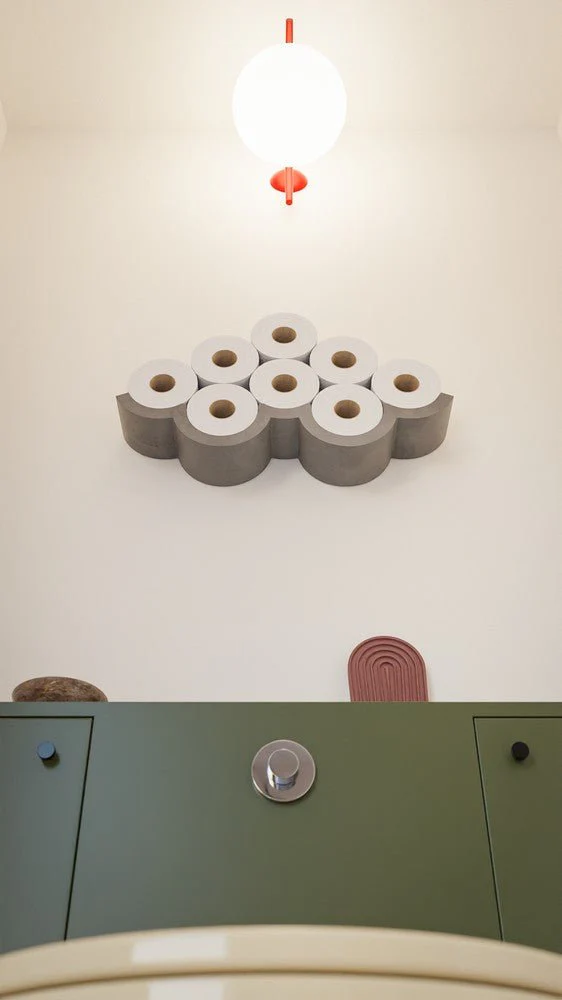 Cloud 545 Toilet Paper Dispenser by Lyon Beton - Image 7
