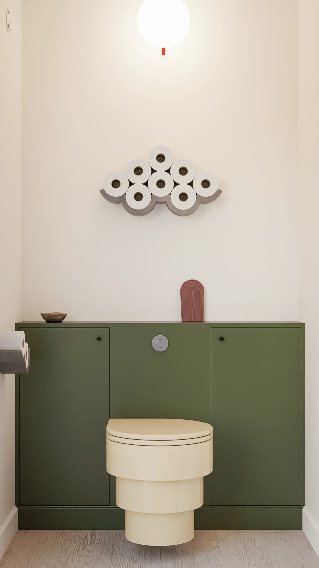 Cloud 545 Toilet Paper Dispenser by Lyon Beton - Image 8