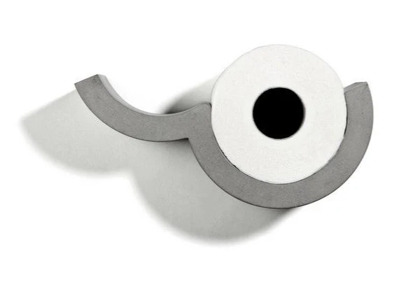 Cloud Toilet Paper Dispenser by Lyon Beton