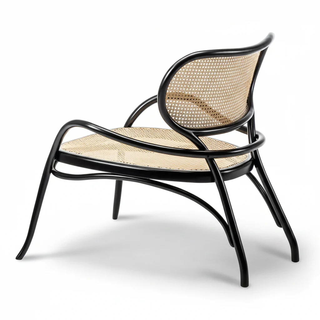 Coates Lehnstuhl Bentwood Lounge Chair by GTV