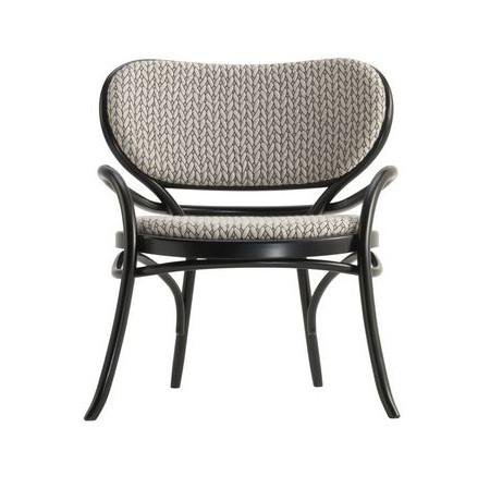 Coates Lehnstuhl Bentwood Upholstered Lounge Chair by GTV - Image 2