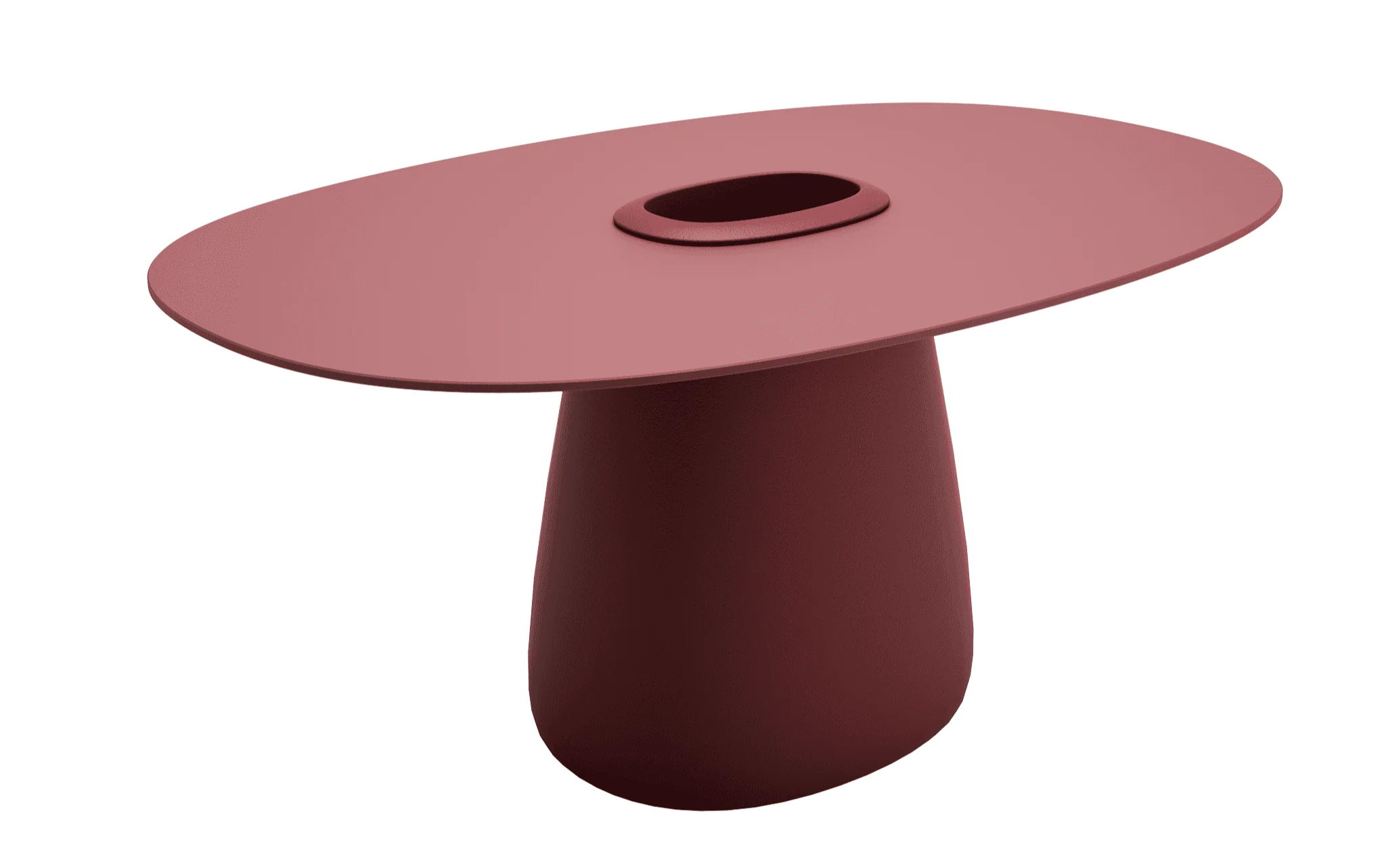 Cobble Dining Table with HPL Top by Qeeboo - Image 4