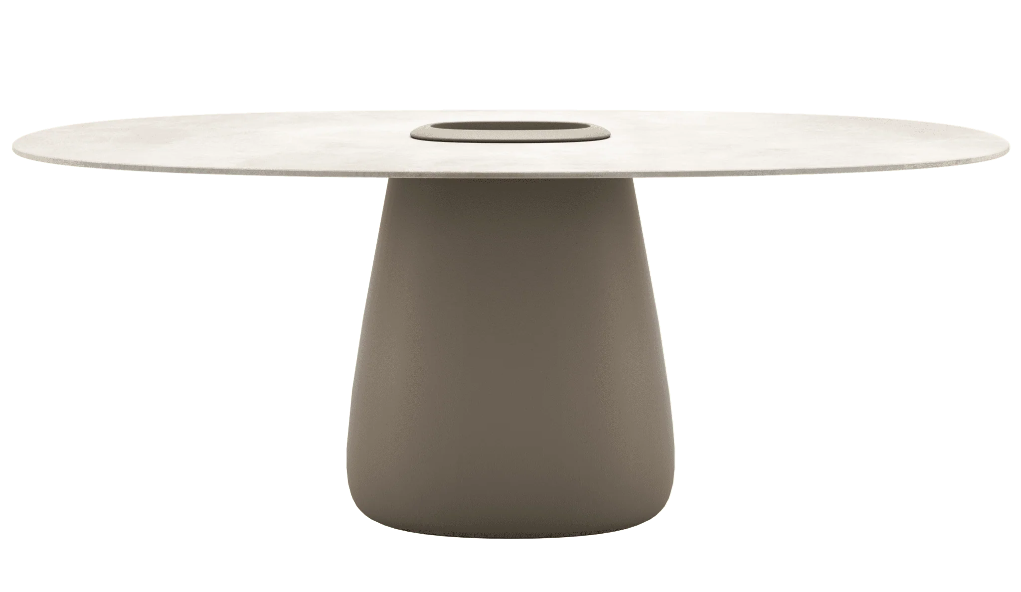 Cobble Dining Table with Stoneware Top by Qeeboo - Image 5