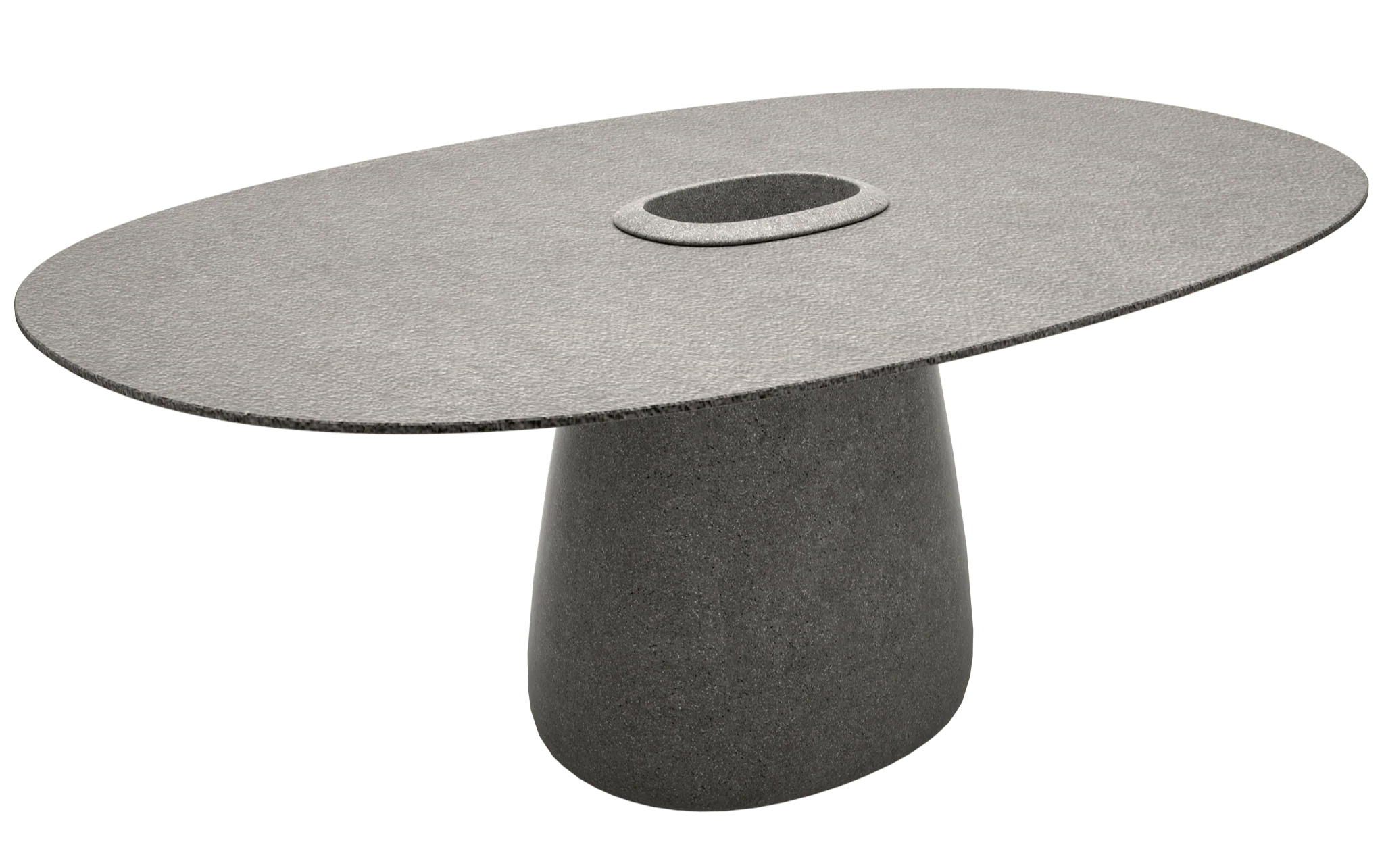 Cobble Dining Table with Stoneware Top by Qeeboo - Image 9