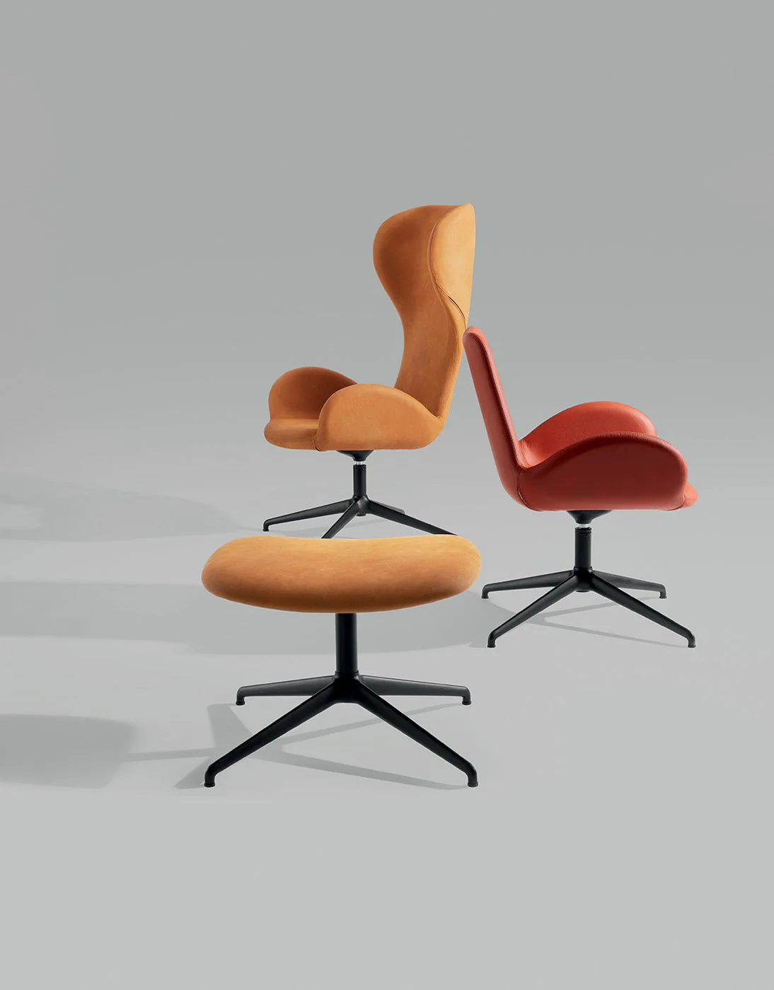 Dalia PB X47 TS Swivel Armchair by Midj - Image 3
