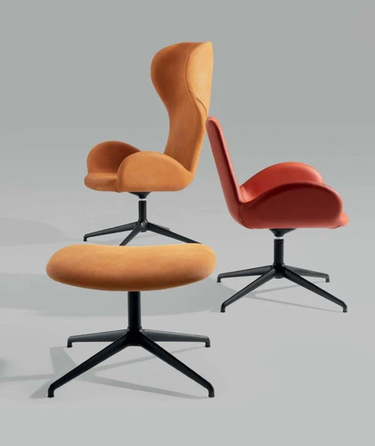 Dalia PE GX TS Swivel Lounge Chair by Midj - Image 4