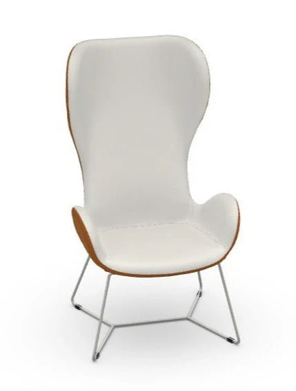 Dalia PE M TS Sled Base Lounge Chair by Midj - Image 2