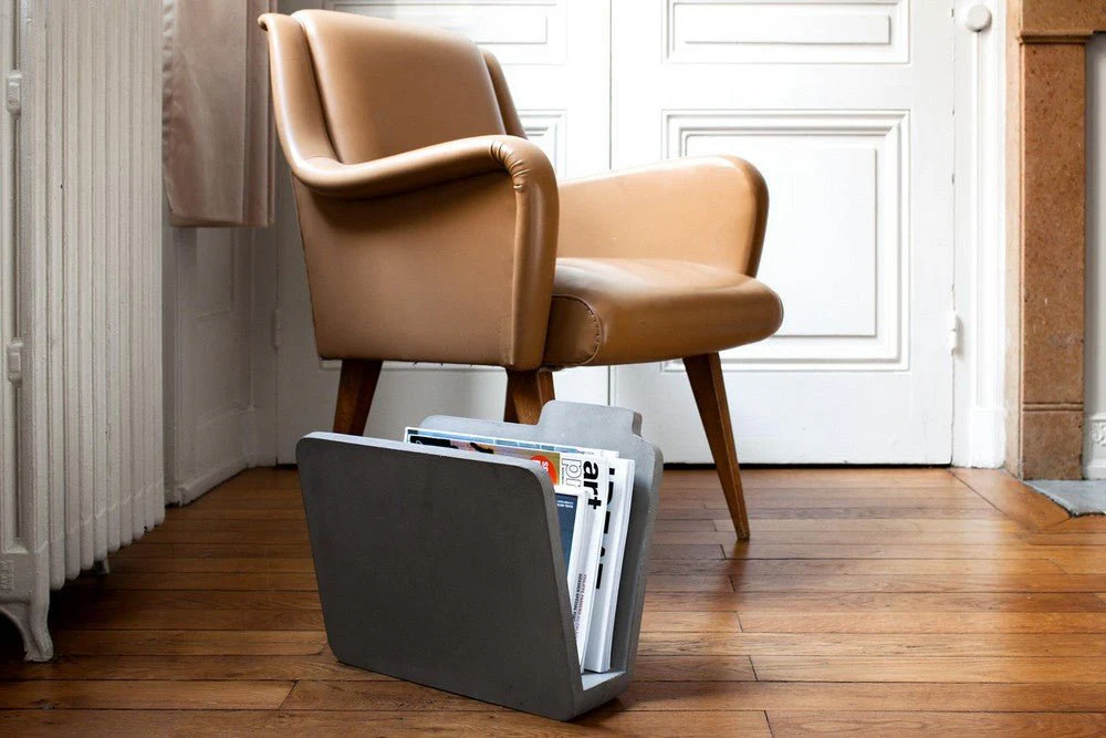 Doc Magazine Rack by Lyon Beton - Image 4