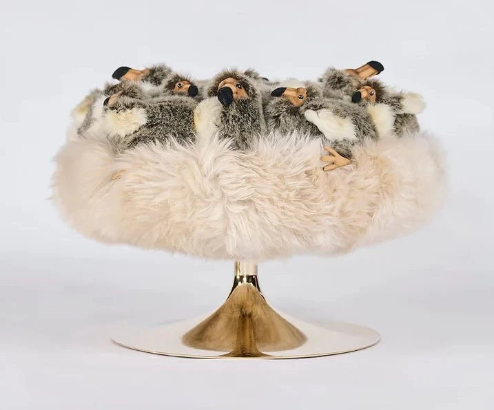 Dodo Pouf by AP Collection - Image 2