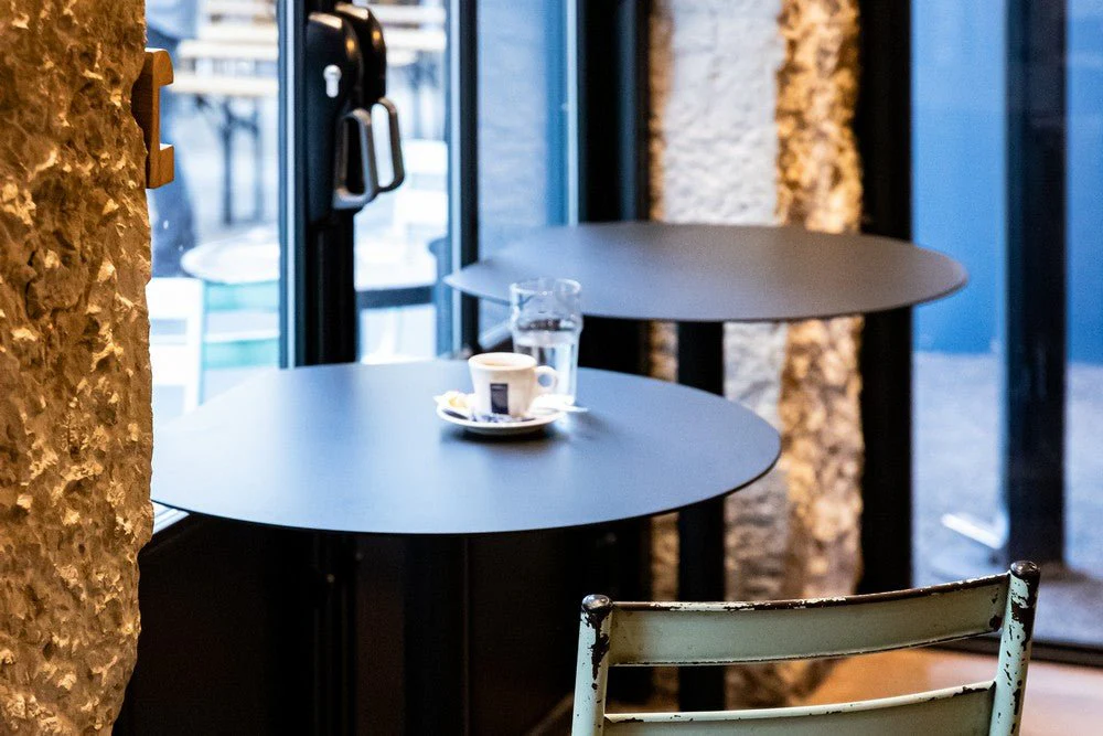 Donut Cutaway Bistro Table by Lyon Beton - Image 19